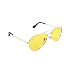 Rainbow OPTX Aviator Glasses Yellow