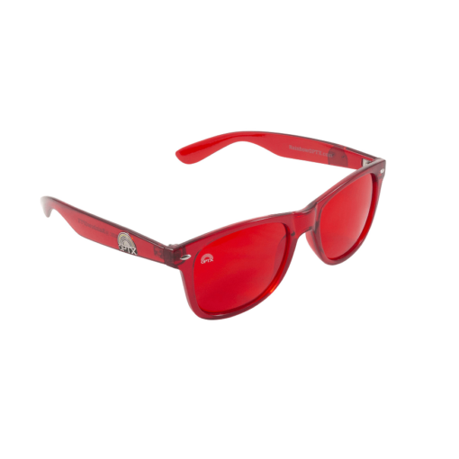 Rainbow OPTX Translucent Glasses Red