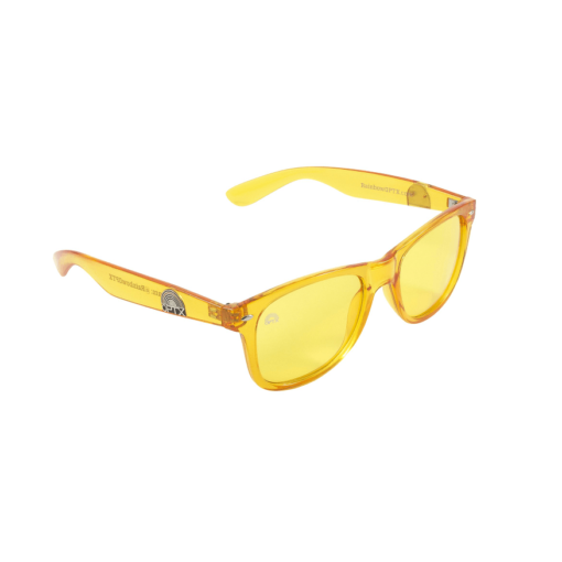 Rainbow OPTX Translucent Glasses Yellow