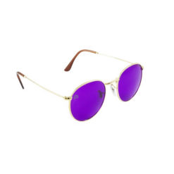 Rainbow OPTX Round Glasses Violet