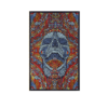 3D Mindful Mouth Open Skull Tapestry