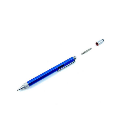 6-in-1 Multi Tool Pen Blue